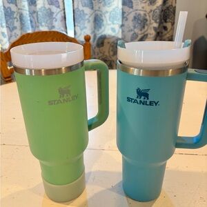Stanley Refreshing Green and Cool Blue Mugs